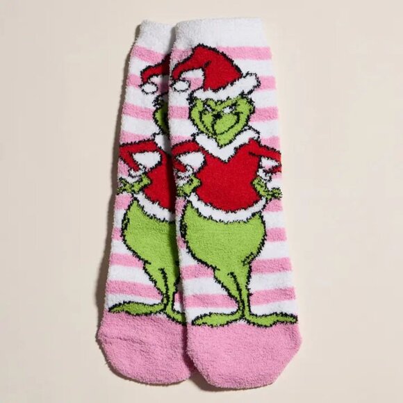 * NEW ARRIVAL * Set of 4 Grinch Holiday Sock Set - Picture 2 of 6